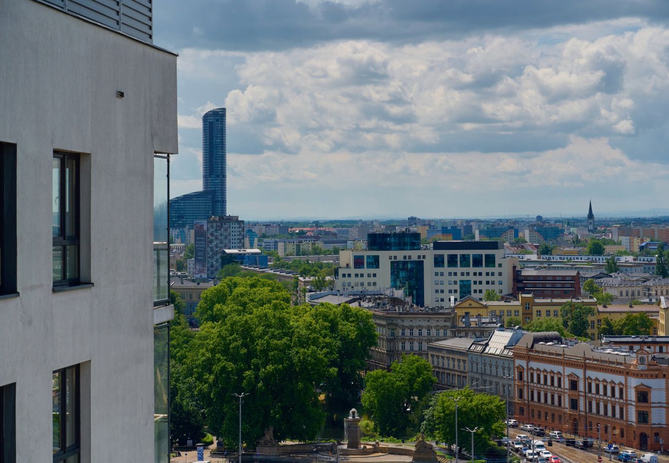 Ferienwohnung in Wrocław - Podwale 1 | Prestige, Wifi, Haustierfreundlich, 1 Schlafzimmer, Balkon, Parkplatz, Breslau