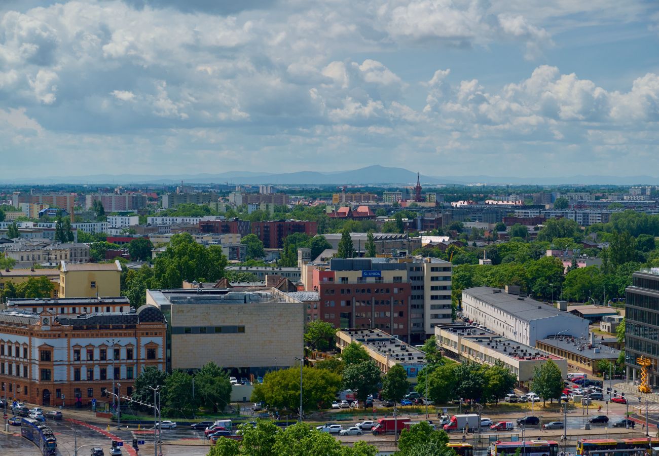 Ferienwohnung in Wrocław - Podwale 1 | Prestige, Wifi, Haustierfreundlich, 1 Schlafzimmer, Balkon, Parkplatz, Breslau