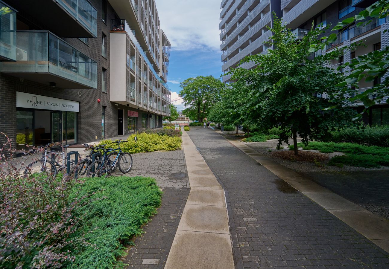 Ferienwohnung in Wrocław - Podwale 1 | Prestige, Wifi, Haustierfreundlich, 1 Schlafzimmer, Balkon, Parkplatz, Breslau