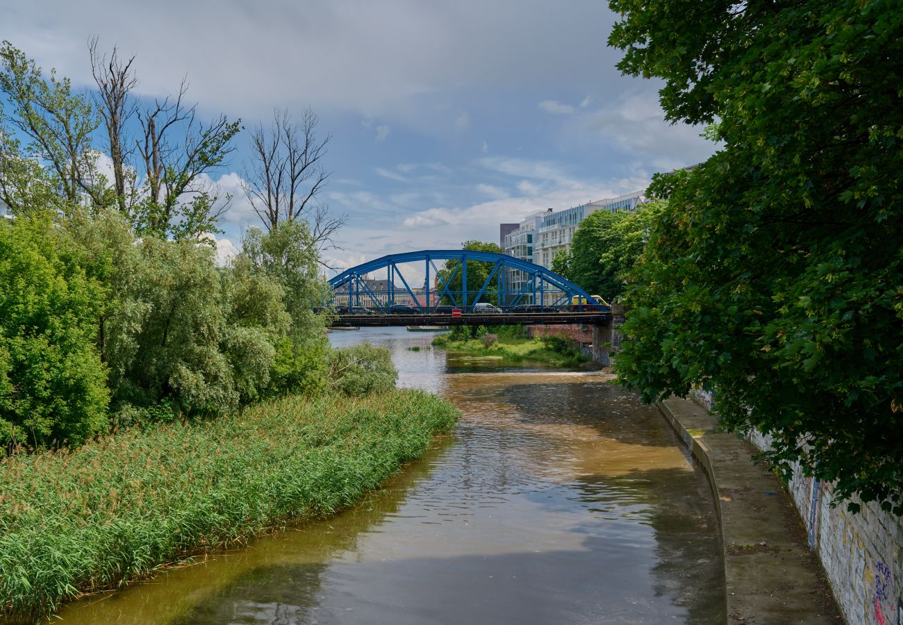 Ferienwohnung in Wrocław - Podwale 1 | Prestige, Wifi, Haustierfreundlich, 1 Schlafzimmer, Balkon, Parkplatz, Breslau