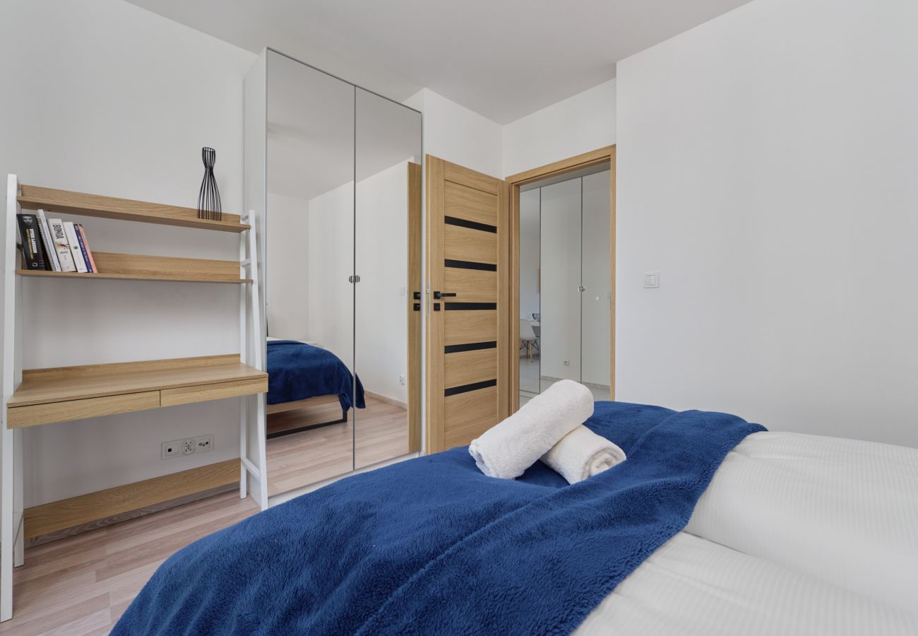 Ferienwohnung in Wrocław - Benedykta Polaka Apartment | 5 Personen | 1 Schlafzimmer | Balkon | Parkplatz