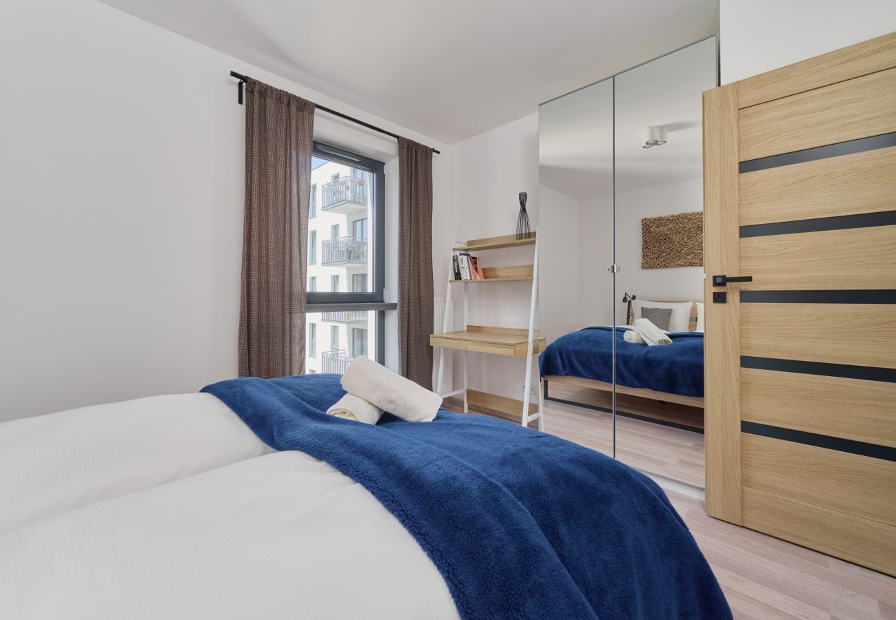 Ferienwohnung in Wrocław - Benedykta Polaka Apartment | 5 Personen | 1 Schlafzimmer | Balkon | Parkplatz