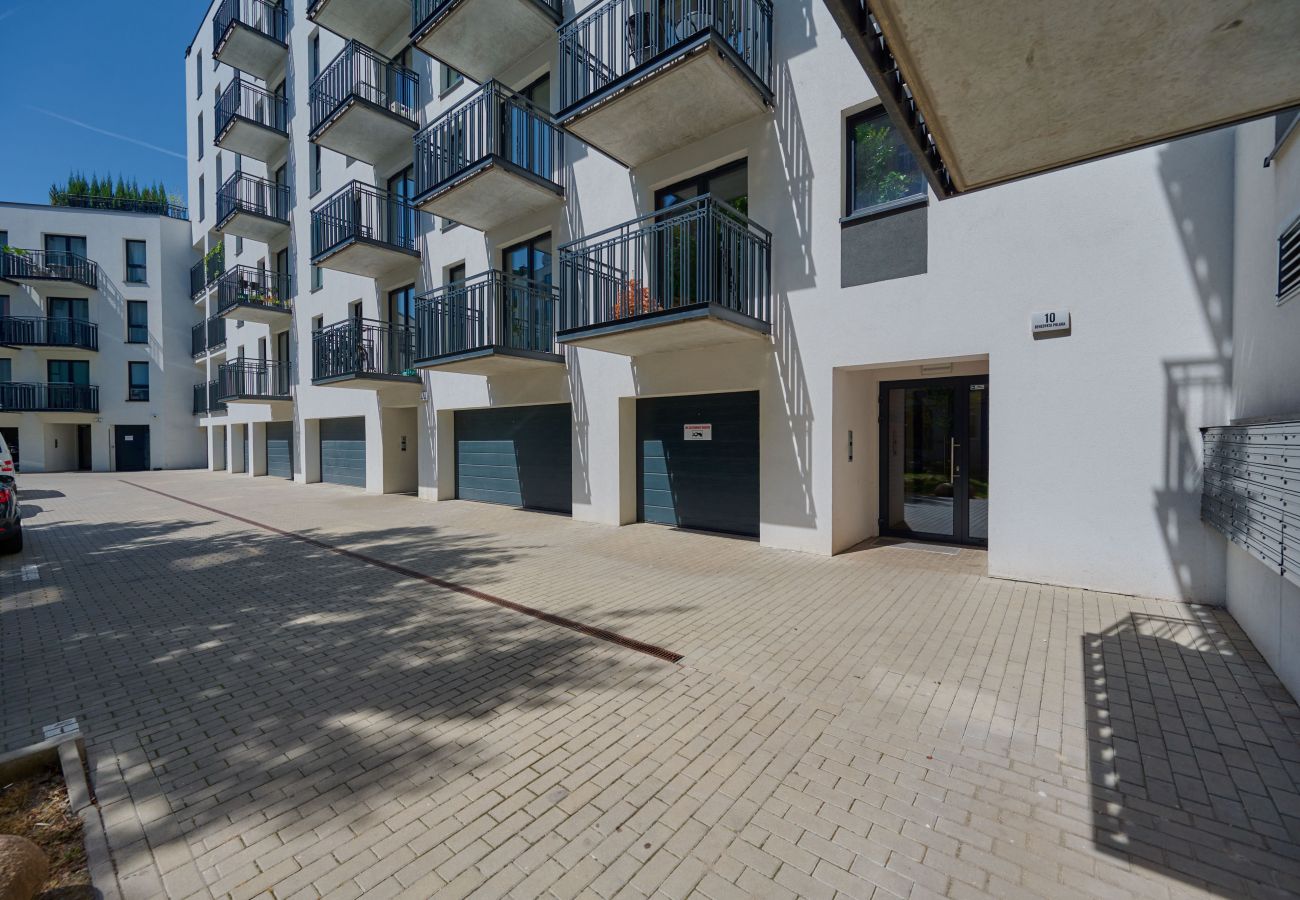 Ferienwohnung in Wrocław - Benedykta Polaka Apartment | 5 Personen | 1 Schlafzimmer | Balkon | Parkplatz