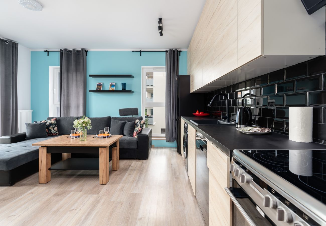 Ferienwohnung in Poznań - Moderne Wohnung Mateckiego mit Balkon & Parkplatz, Posen