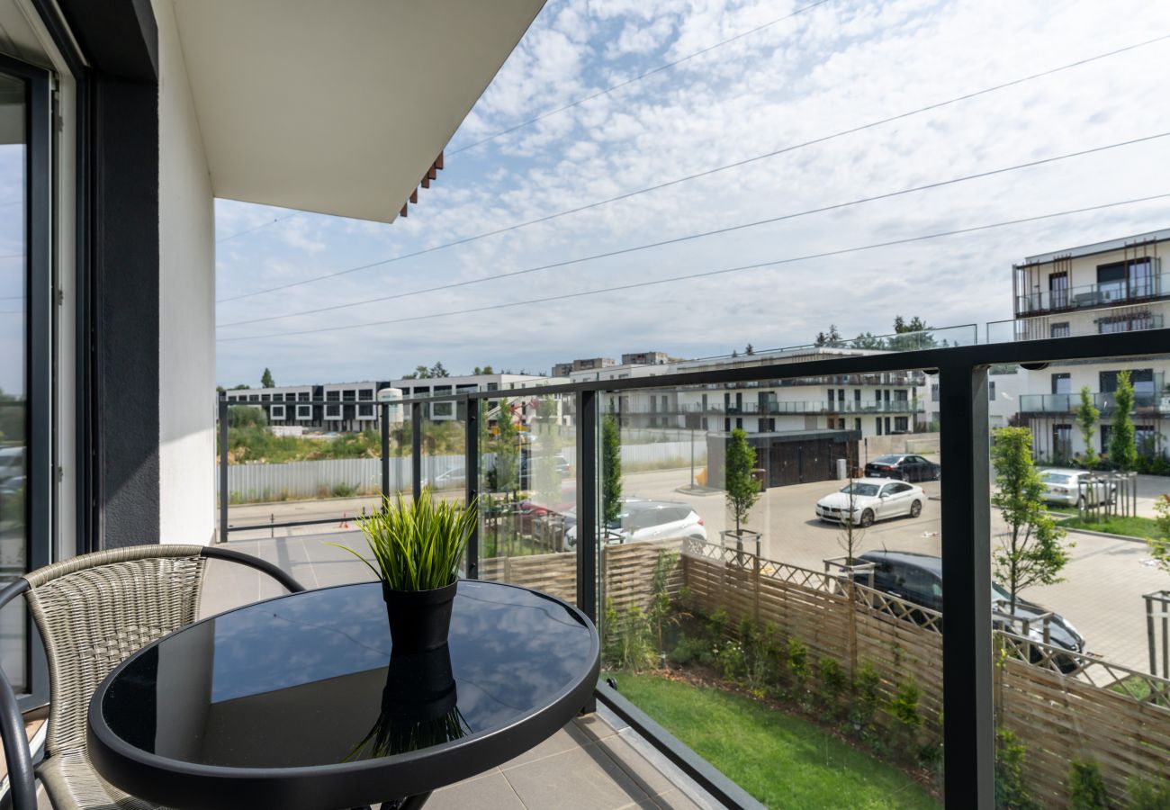 Ferienwohnung in Poznań - Moderne Wohnung Mateckiego mit Balkon & Parkplatz, Posen