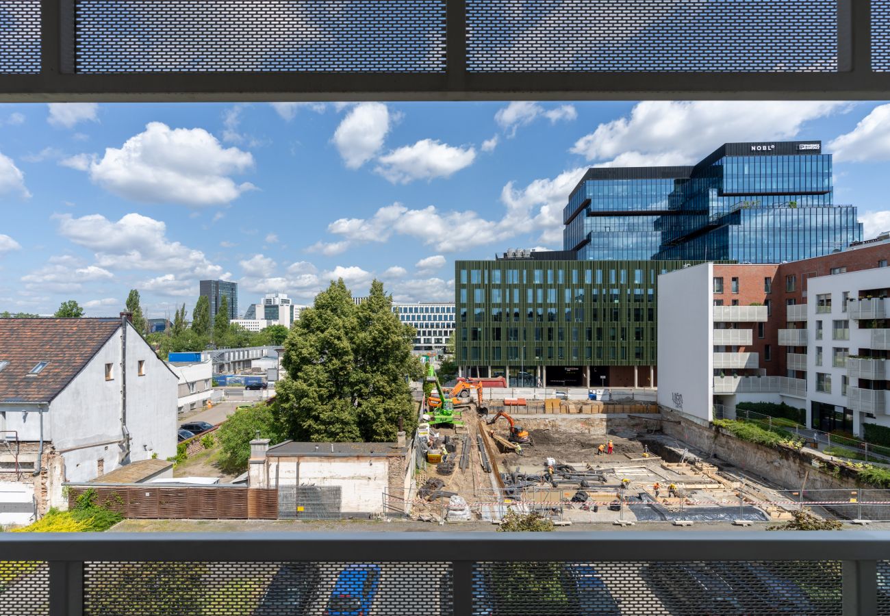 Ferienwohnung in Poznań - Repräsentative Wohnung Niedziałkowskiego 10A mit Parkplatz 