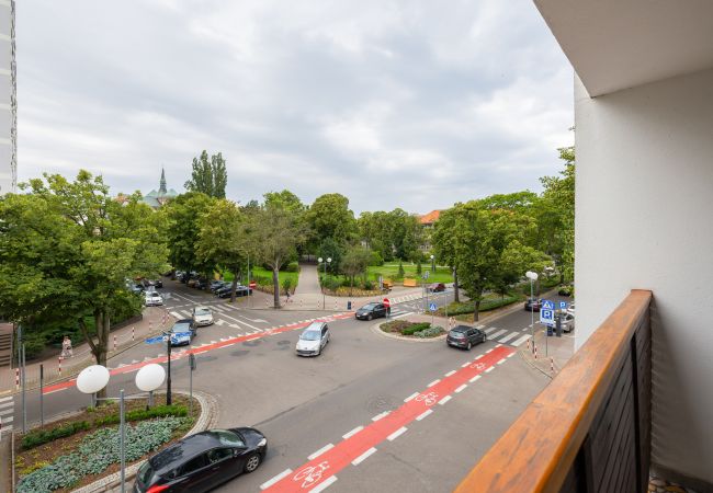 Ferienwohnung in Kołobrzeg - Wohnung Al. Jana Pawła II | 6 Gäste | 1 Schlafzimmer | Balkon | Kolobrzeg