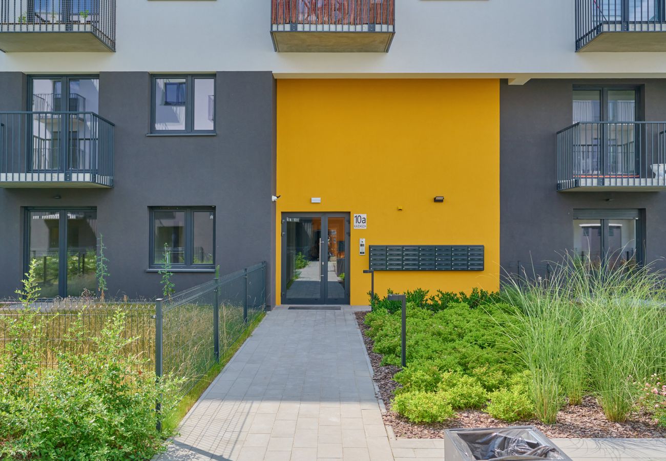 Ferienwohnung in Wrocław - Edmunda Kajdasza 10A | Prestige, Wifi, Haustierfreundlich, 1 Schlafzimmer, Balkon, Parkplatz, Breslau