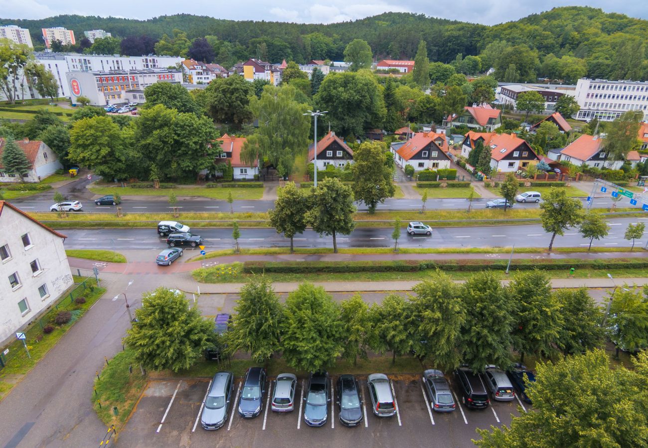 Ferienwohnung in Gdańsk - Wohnung Danzig Żabianka | neben dem SKM-Bahnhof | Parken