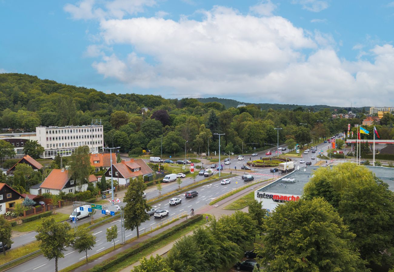 Ferienwohnung in Gdańsk - Wohnung Danzig Żabianka | neben dem SKM-Bahnhof | Parken