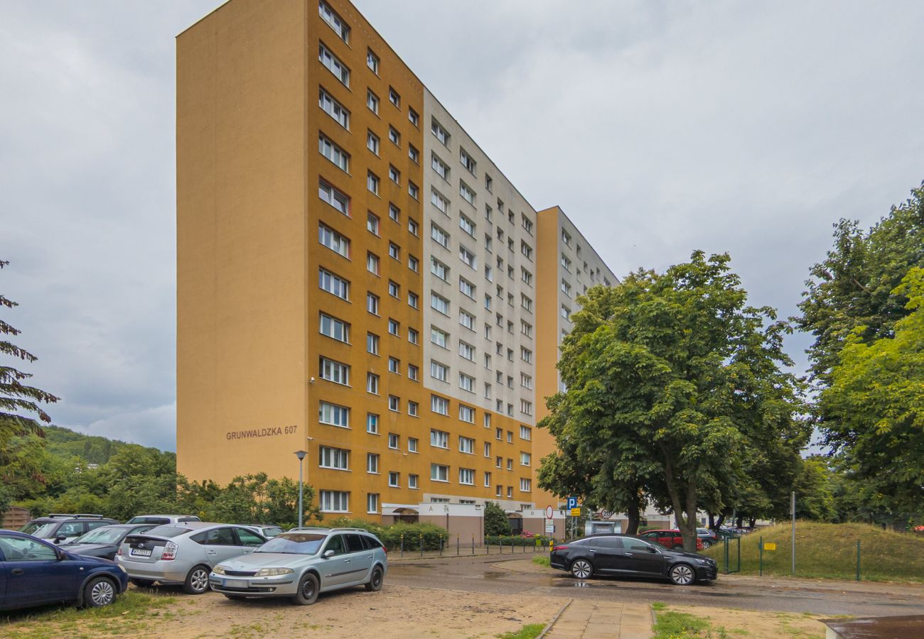 Ferienwohnung in Gdańsk - Wohnung Danzig Żabianka | neben dem SKM-Bahnhof | Parken