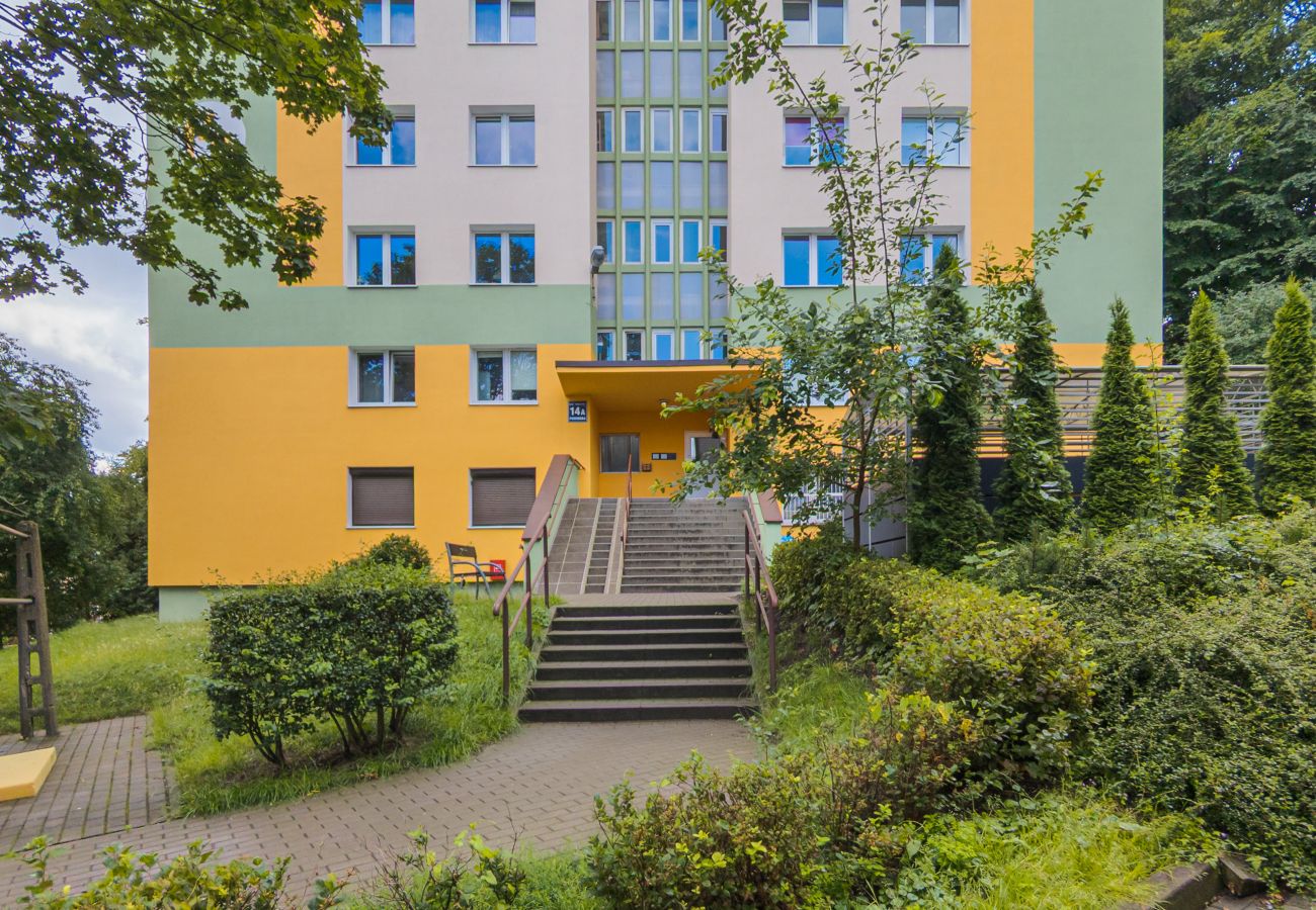 Ferienwohnung in Gdynia - Pomorska Wohnung | Gdynia Zentrum | Balkon