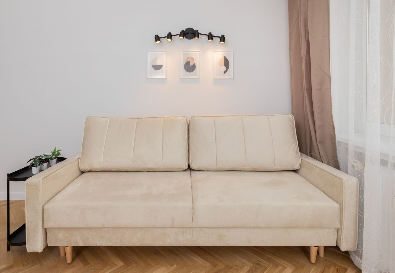 Ferienwohnung in Gdynia - Slaska Apartment | Gdynia | 1 Schlafzimmer | 6 Gäste | Balkon | Smart TV