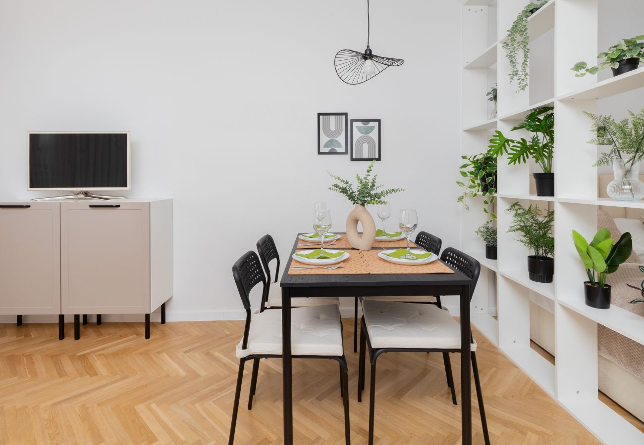 Ferienwohnung in Gdynia - Slaska Apartment | Gdynia | 1 Schlafzimmer | 6 Gäste | Balkon | Smart TV