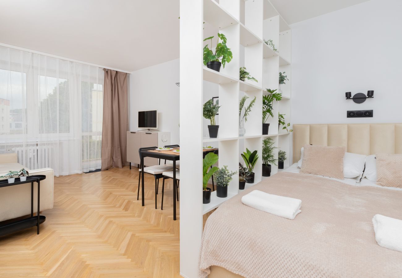 Ferienwohnung in Gdynia - Slaska Apartment | Gdynia | 1 Schlafzimmer | 6 Gäste | Balkon | Smart TV