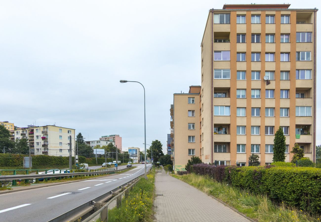 Ferienwohnung in Gdynia - Slaska Apartment | Gdynia | 1 Schlafzimmer | 6 Gäste | Balkon | Smart TV