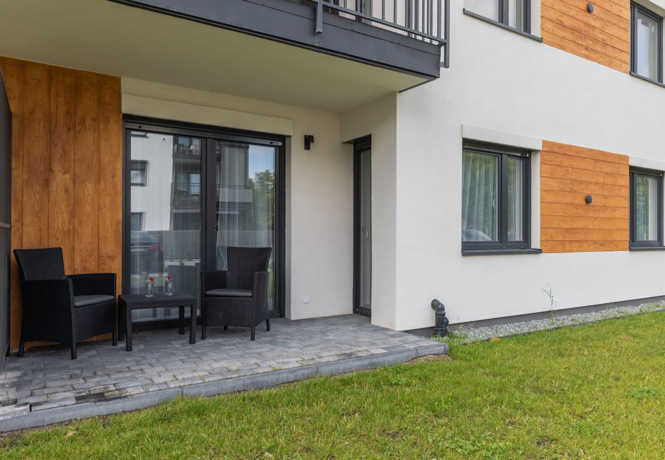 Ferienwohnung in Dziwnów - Klimaty Bałtyku | 1 Schlafzimmer | Smart TV | Parkplatz | Balkon