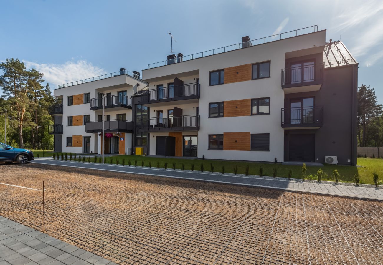 Ferienwohnung in Dziwnów - Klimaty Bałtyku | 1 Schlafzimmer | Smart TV | Parkplatz | Balkon