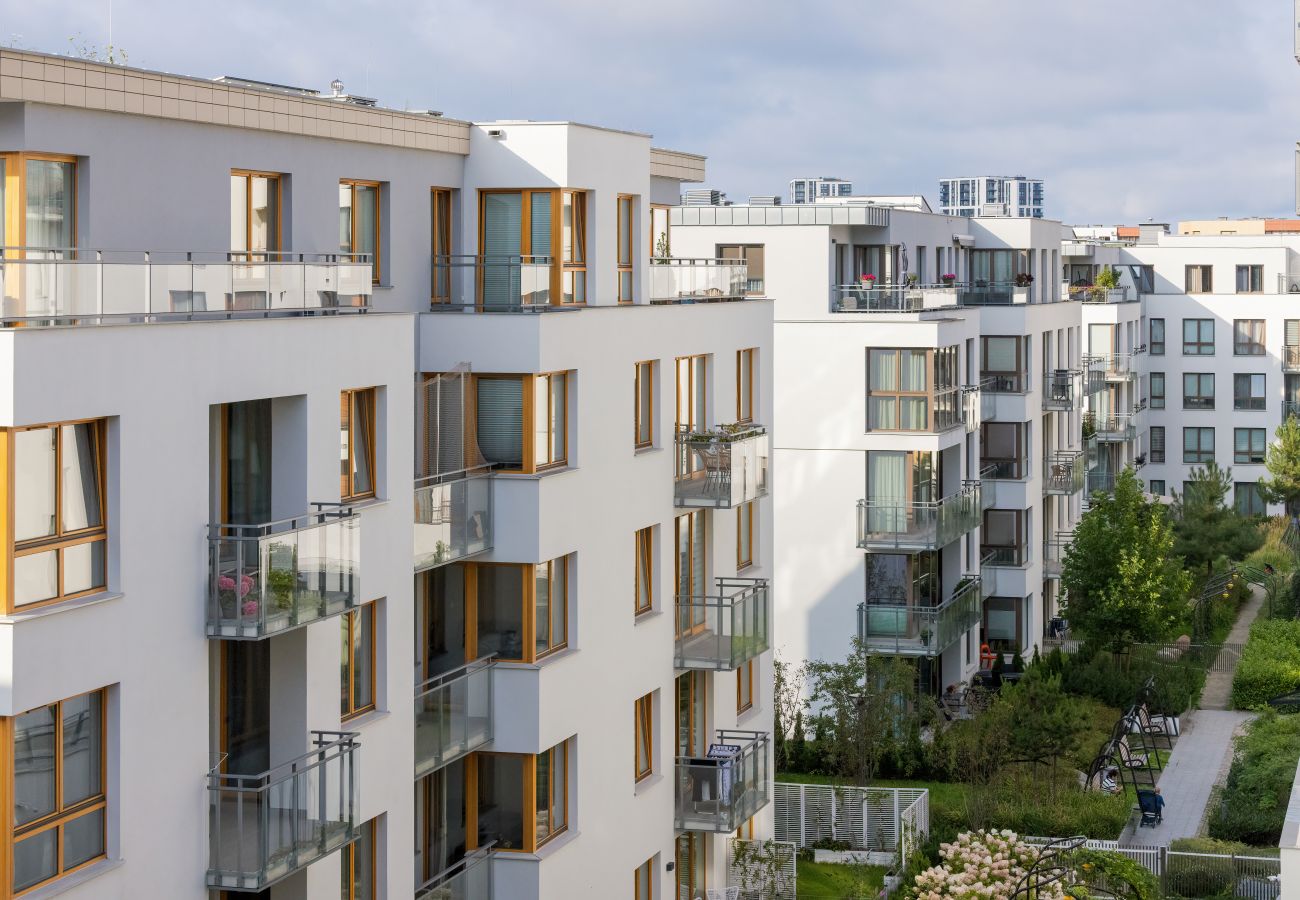 Ferienwohnung in Gdańsk - Leśmiana 1 | Wifi, Haustierfreundlich, 1 Schlafzimmer, Balkon, Danzig