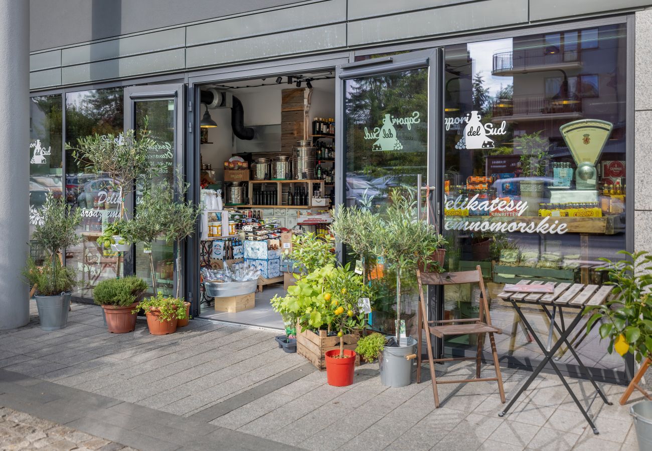 Ferienwohnung in Gdańsk - Leśmiana 1 | Wifi, Haustierfreundlich, 1 Schlafzimmer, Balkon, Danzig