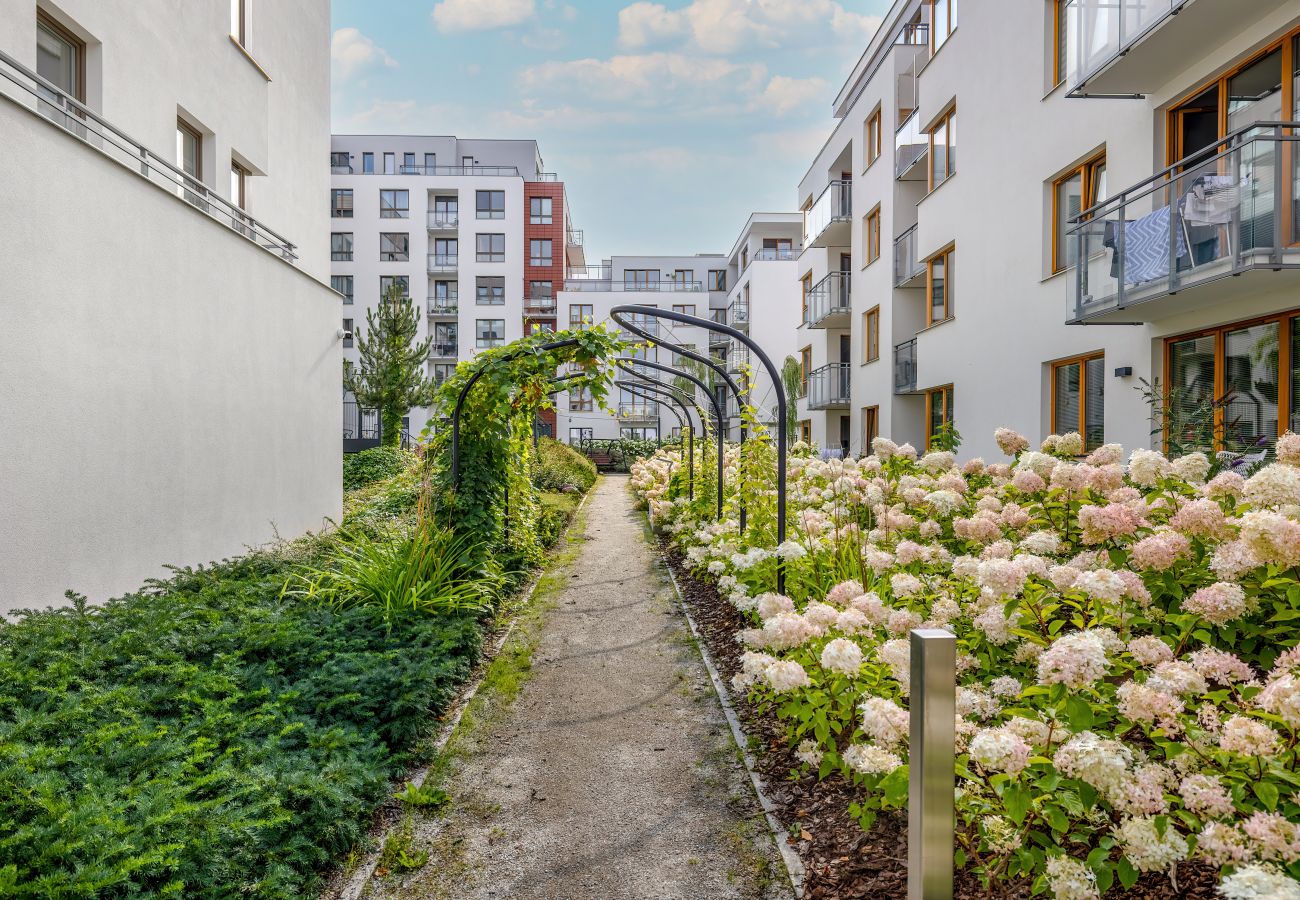 Ferienwohnung in Gdańsk - Leśmiana 1 | Wifi, Haustierfreundlich, 1 Schlafzimmer, Balkon, Danzig