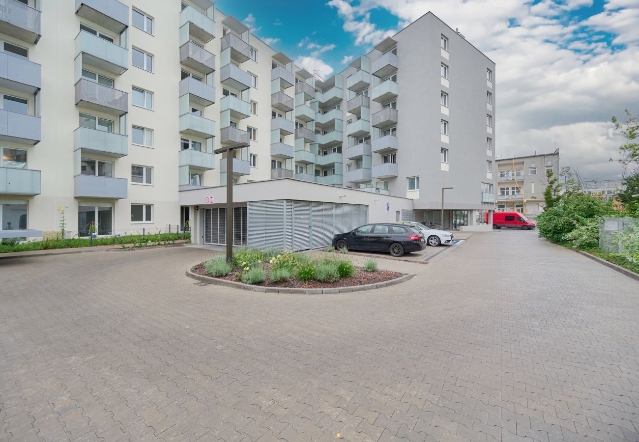 Ferienwohnung in Wrocław - Żegiestowska Wohnung | 1 Schlafzimmer | Parkplatz | Balkon