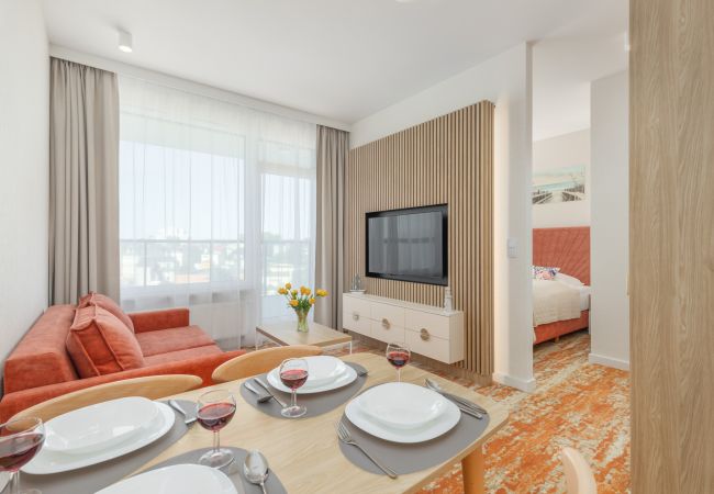 Ferienwohnung in Międzyzdroje - Bel Mare F511 Wohnung | 1 Schlafzimmer | Balkon