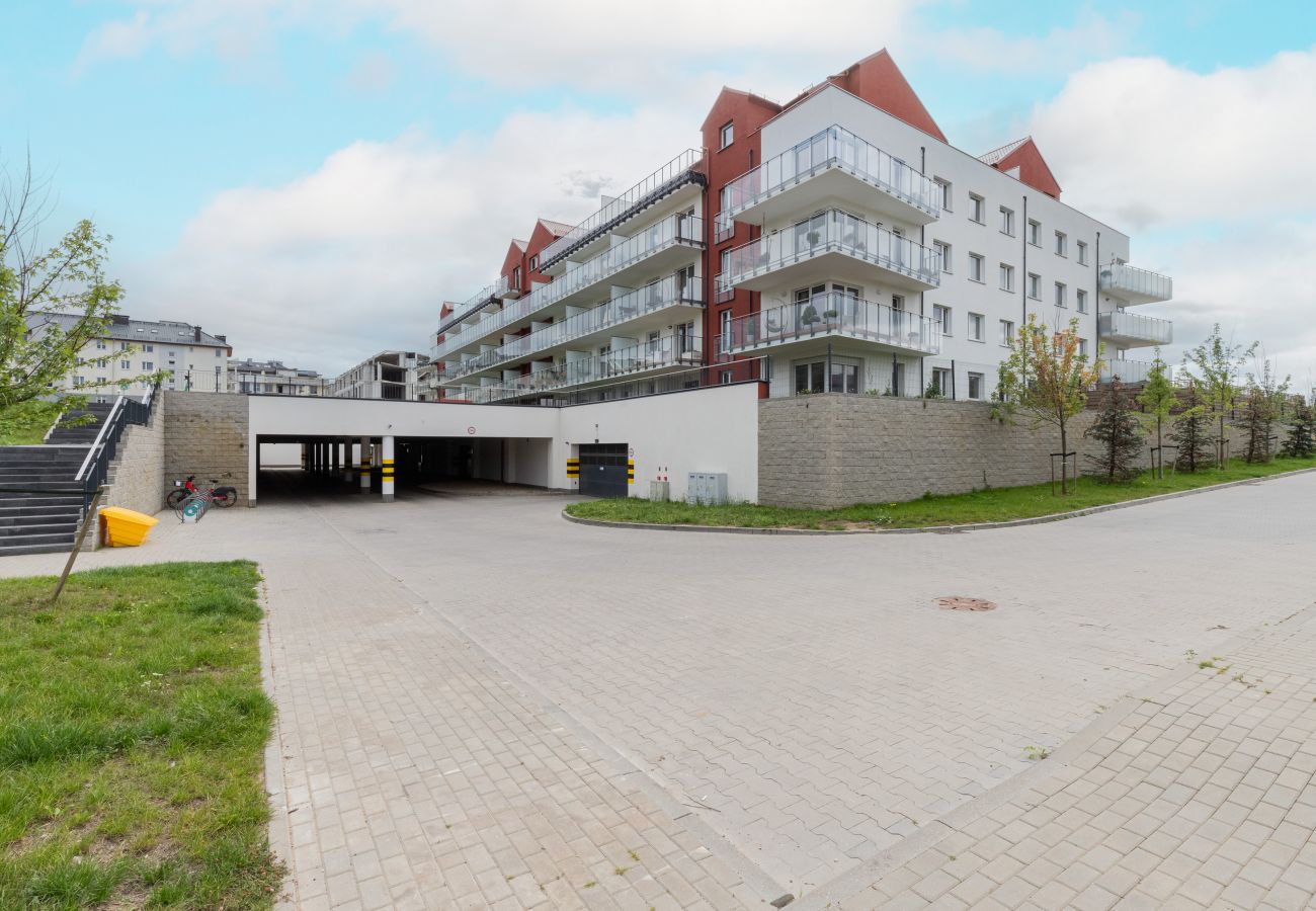 Ferienwohnung in Gdańsk - Przemyska 35B | Wifi, 1 Schlafzimmer, Balkon, Parkplatz, Danzig