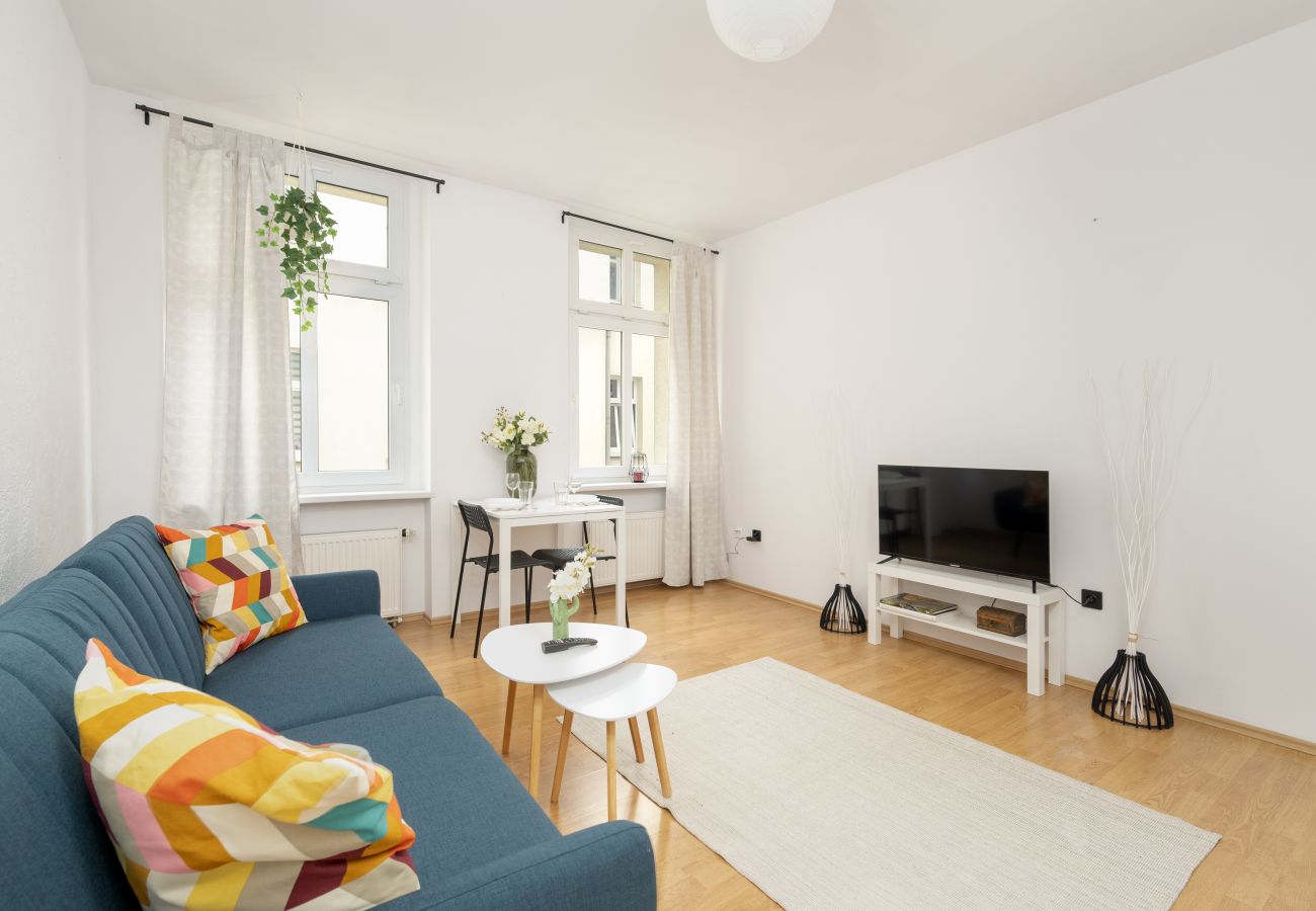 Ferienwohnung in Poznań - Helle Wohnung Garbary in der Nähe von Poznań Marktplatz