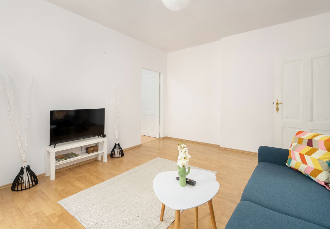 Ferienwohnung in Poznań - Helle Wohnung Garbary in der Nähe von Poznań Marktplatz