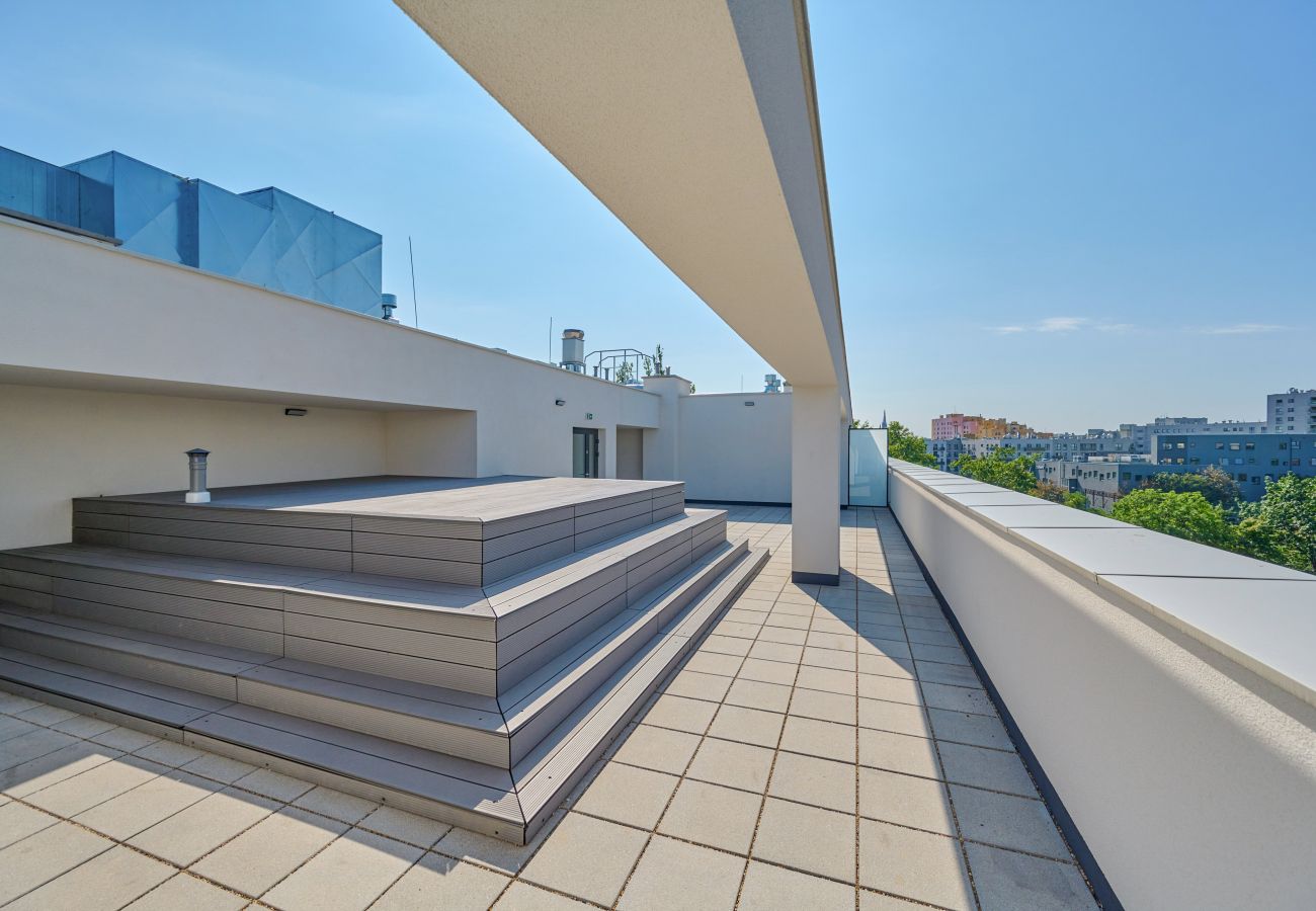 Studio in Wrocław - Helles Słonimskiego-Studio mit Balkon