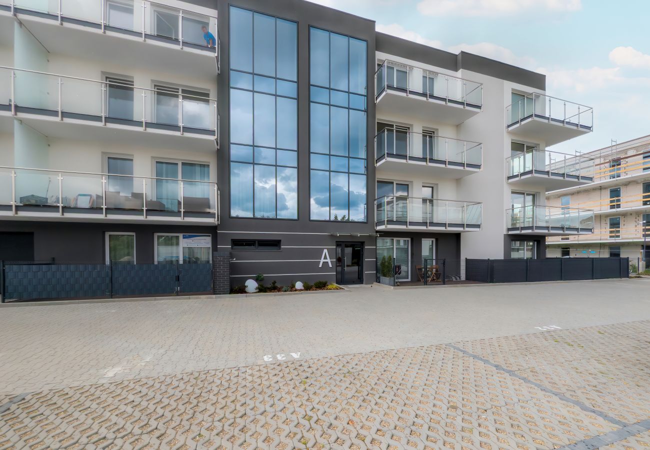 Ferienwohnung in Gąski - Nadbrzeżna 104A | Wifi, Haustierfreundlich, 1 Schlafzimmer, Terrasse, Gąski