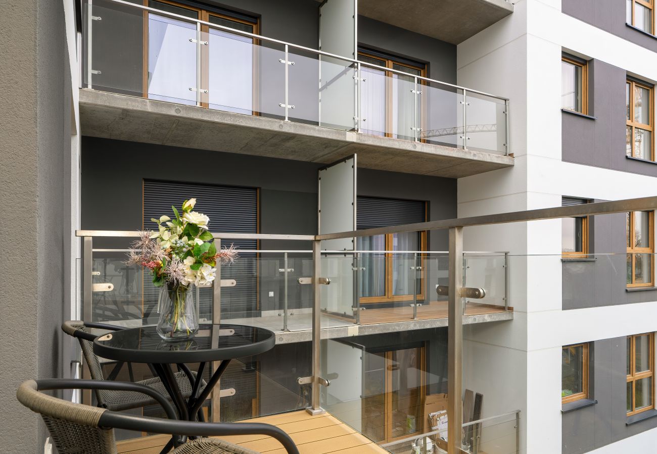 Ferienwohnung in Poznań - Moderne Wohnung | Poznań | Balkon