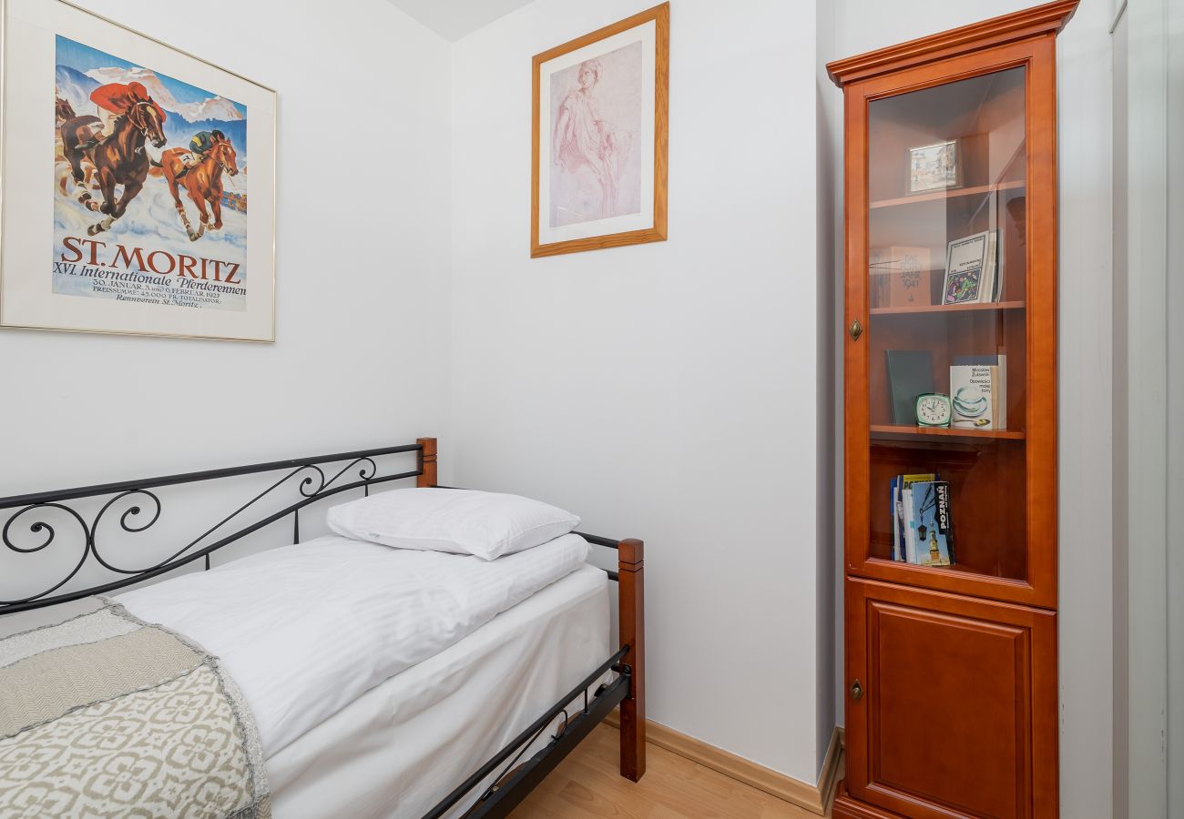 Ferienwohnung in Poznań - Dąbrowskiego 75 | Ein-Schlafzimmer | Balkon | Fernarbeit | Poznan