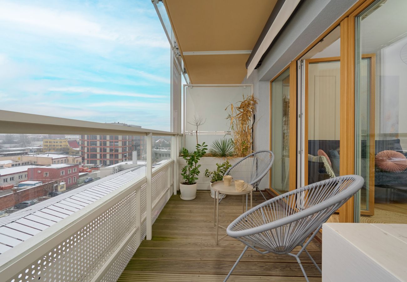 Ferienwohnung in Wrocław - Krakowska 39 | Prestige, Wifi, Haustierfreundlich, Klimaanlage, 1 Schlafzimmer, Balkon, Wrocław