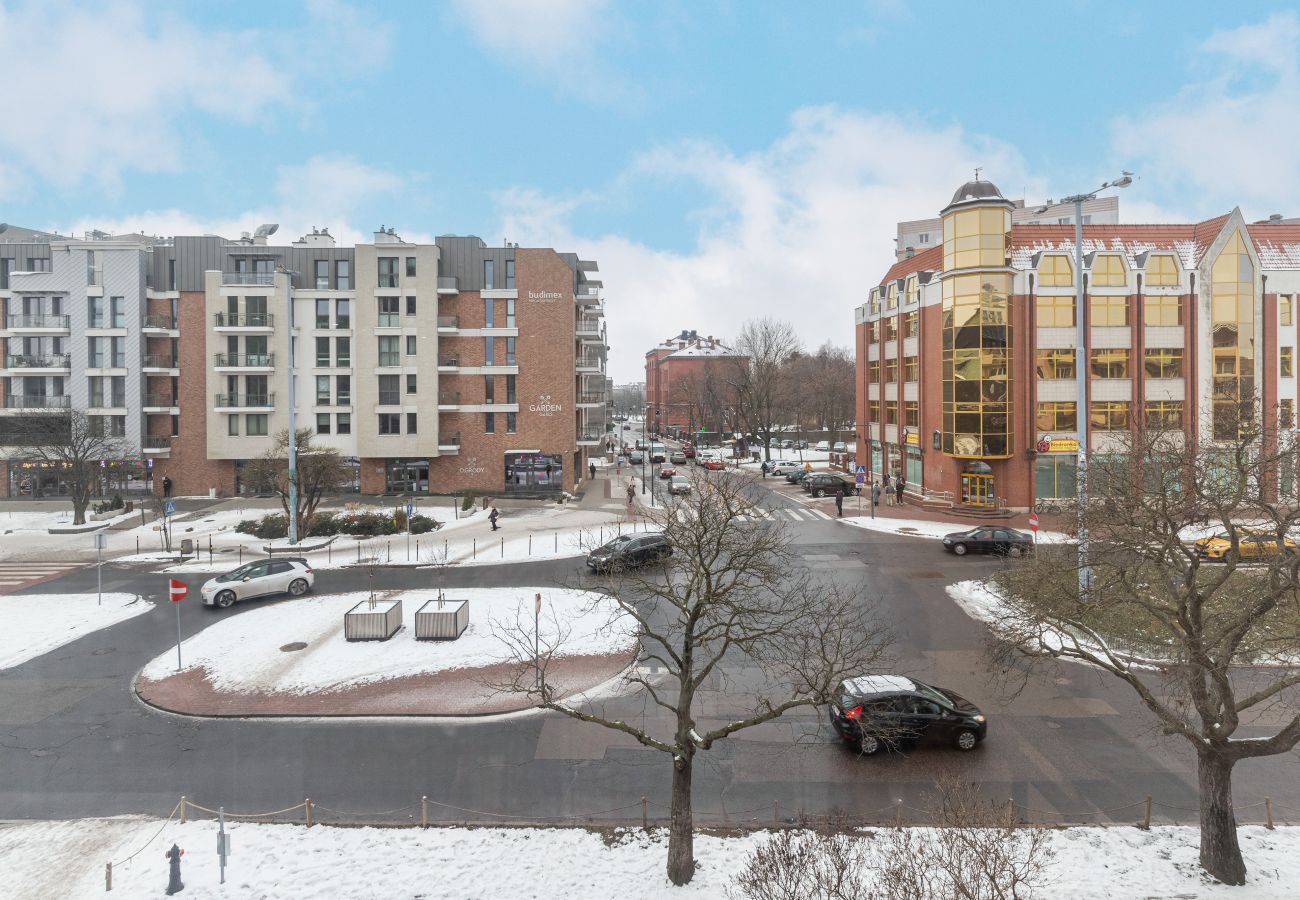 Ferienwohnung in Gdańsk - Ein-Schlafzimmer | Zentral Danzig | Balkon | Długie Ogrody