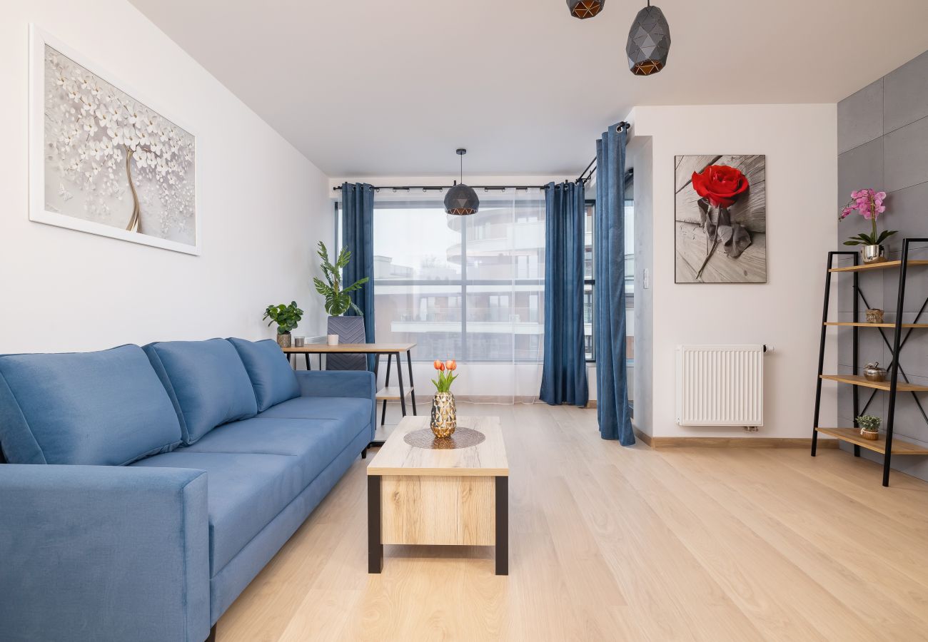 Ferienwohnung in Kraków - Grzegórzecka 69C | Ein Schlafzimmer | Parkplatz | Möblierter Balkon | Kraków