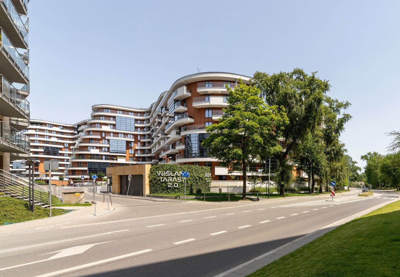 Ferienwohnung in Kraków - Grzegórzecka 69C | Ein Schlafzimmer | Parkplatz | Möblierter Balkon | Kraków