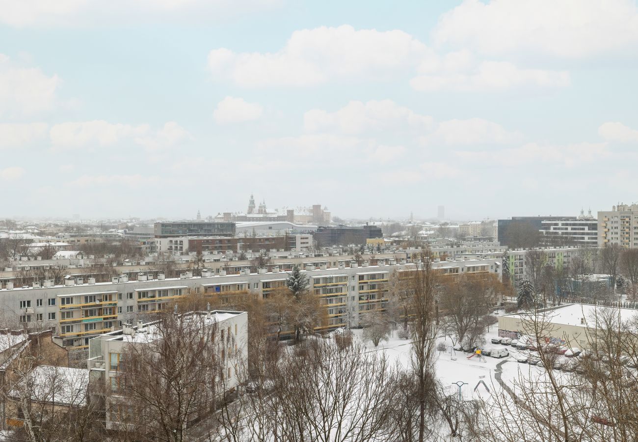 Ferienwohnung in Kraków - Krakau | Ein-Schlafzimmer | Stroh | Balkon | Schloss Wawel