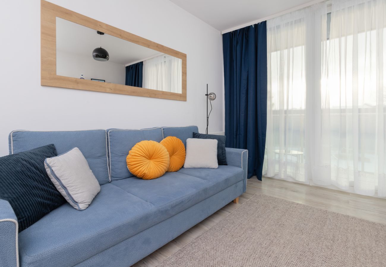 Ferienwohnung in Gdańsk - Krynicka 4 | Wifi, Haustierfreundlich, 1 Schlafzimmer, Balkon, Parkplatz, Danzig