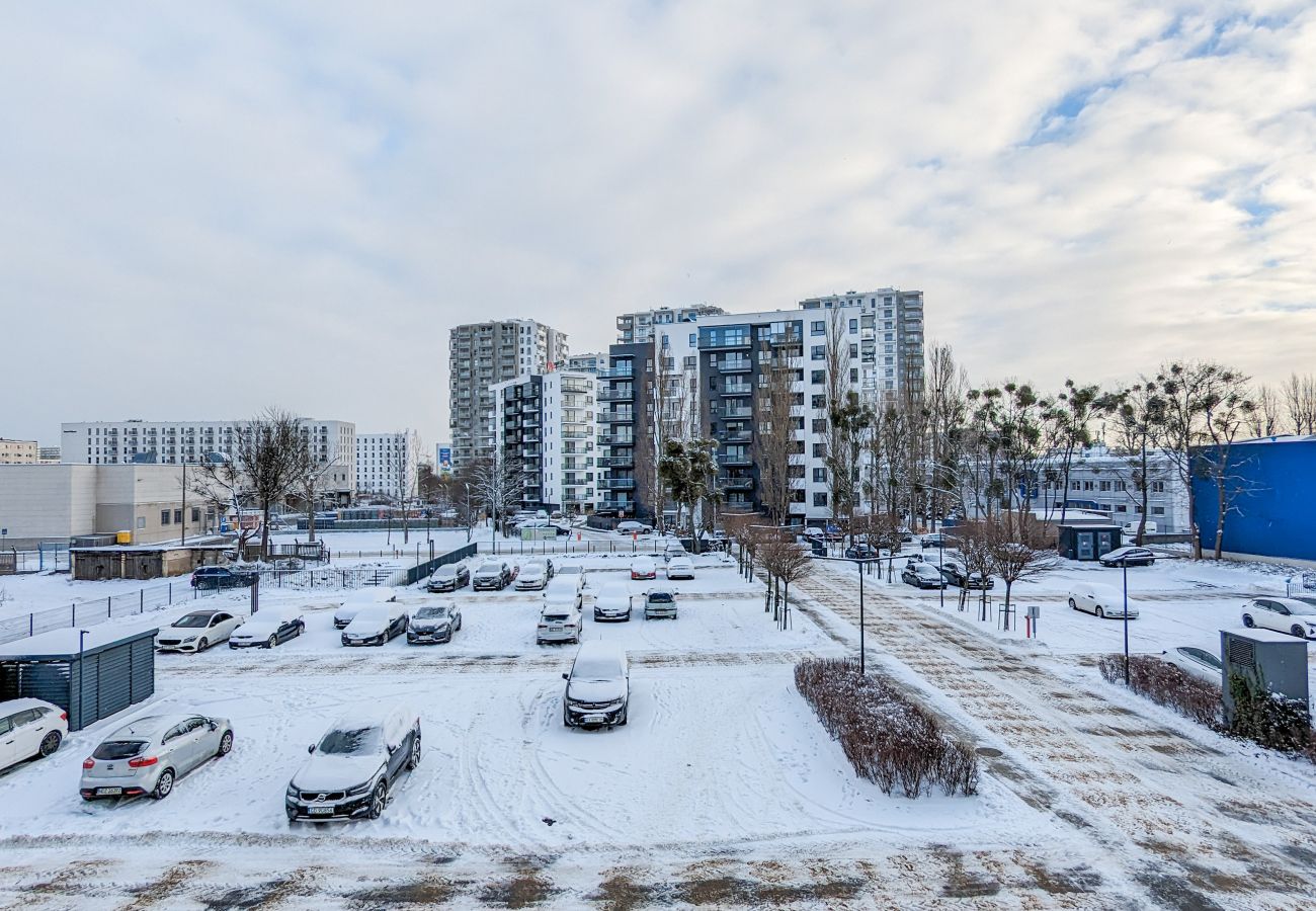 Ferienwohnung in Gdańsk - Krynicka 4 | Wifi, Haustierfreundlich, 1 Schlafzimmer, Balkon, Parkplatz, Danzig