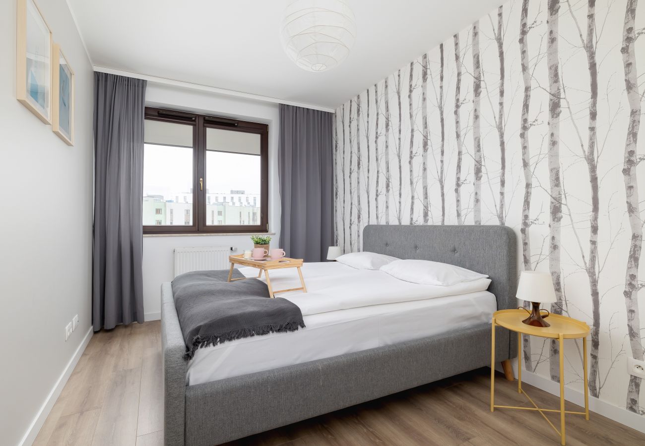 Ferienwohnung in Kraków - Cystersów 20B | Ein-Schlafzimmer-Apartment | 4 Personen | Fernarbeit | Parken | Balkon | Kraków