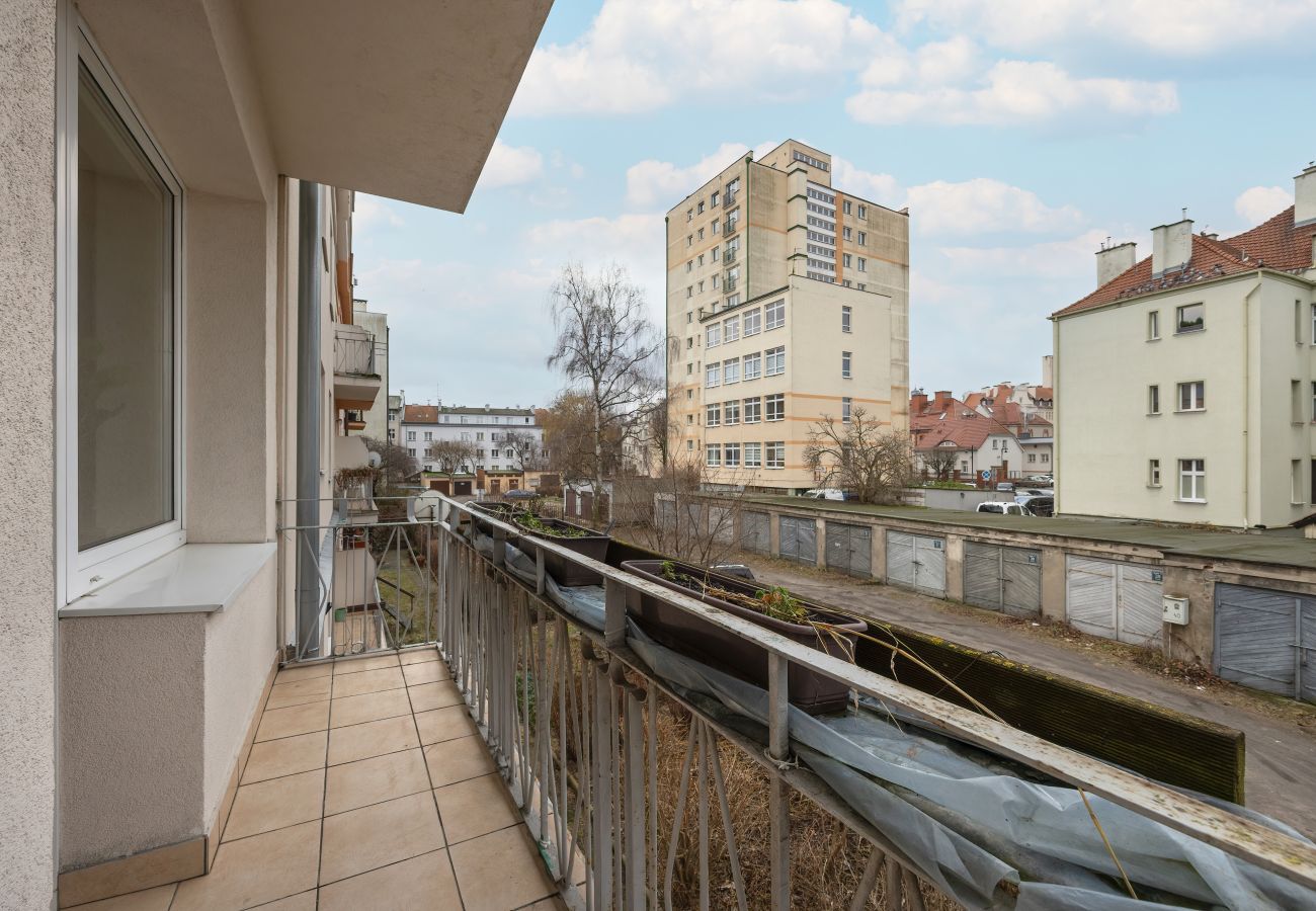 Ferienwohnung in Sopot - Niepodległości Wohnung | 1 Schlafzimmer | Balkon | Kostenloses Parken