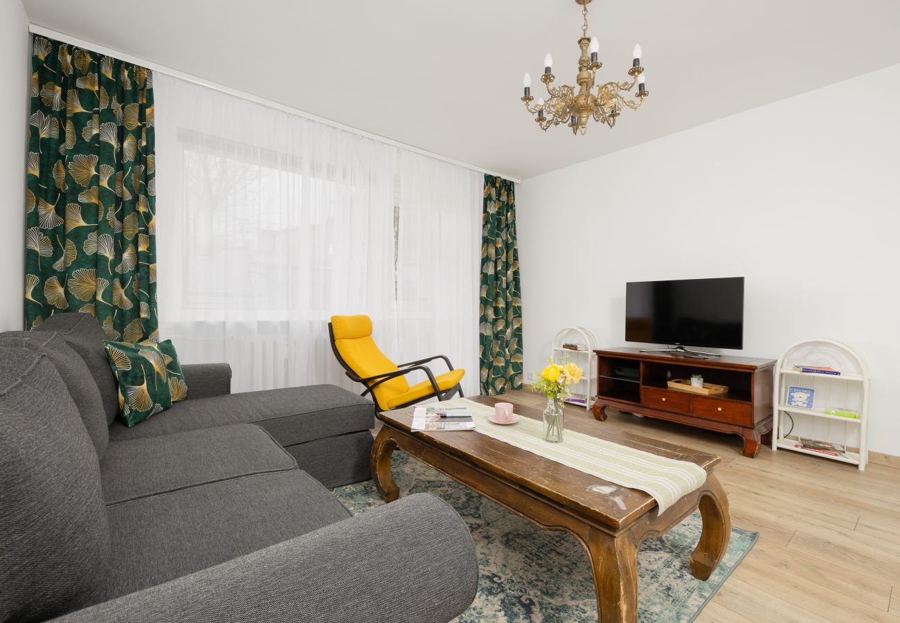 Ferienwohnung in Gdynia - Święty Wojciech Apartments | 1 Szchlafzimmer | Balkon