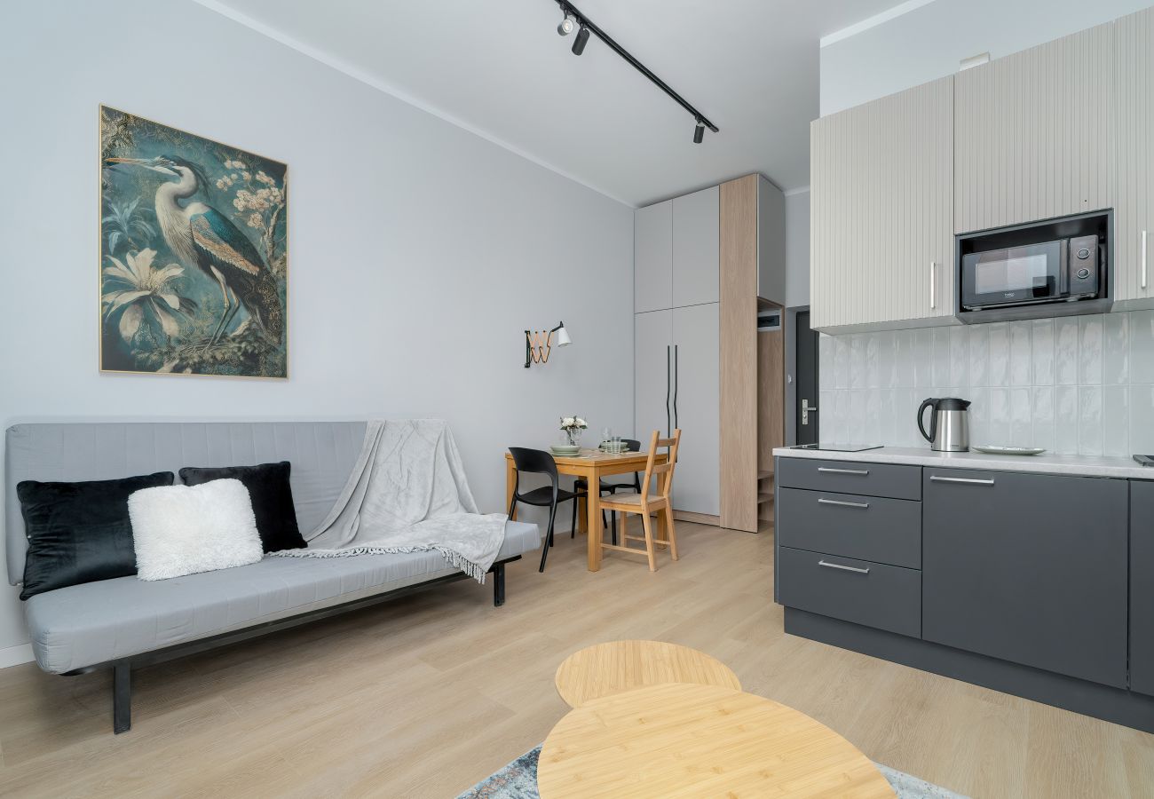 Studio in Poznań - Śniadeckich 20 | Stylish Grey Studio | 2 Personen | Poznań