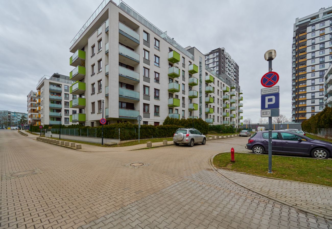 Ferienwohnung in Wrocław - Nyska 54A | Wrocław | Balkon | Parkplatz | Ein Schlafzimmer