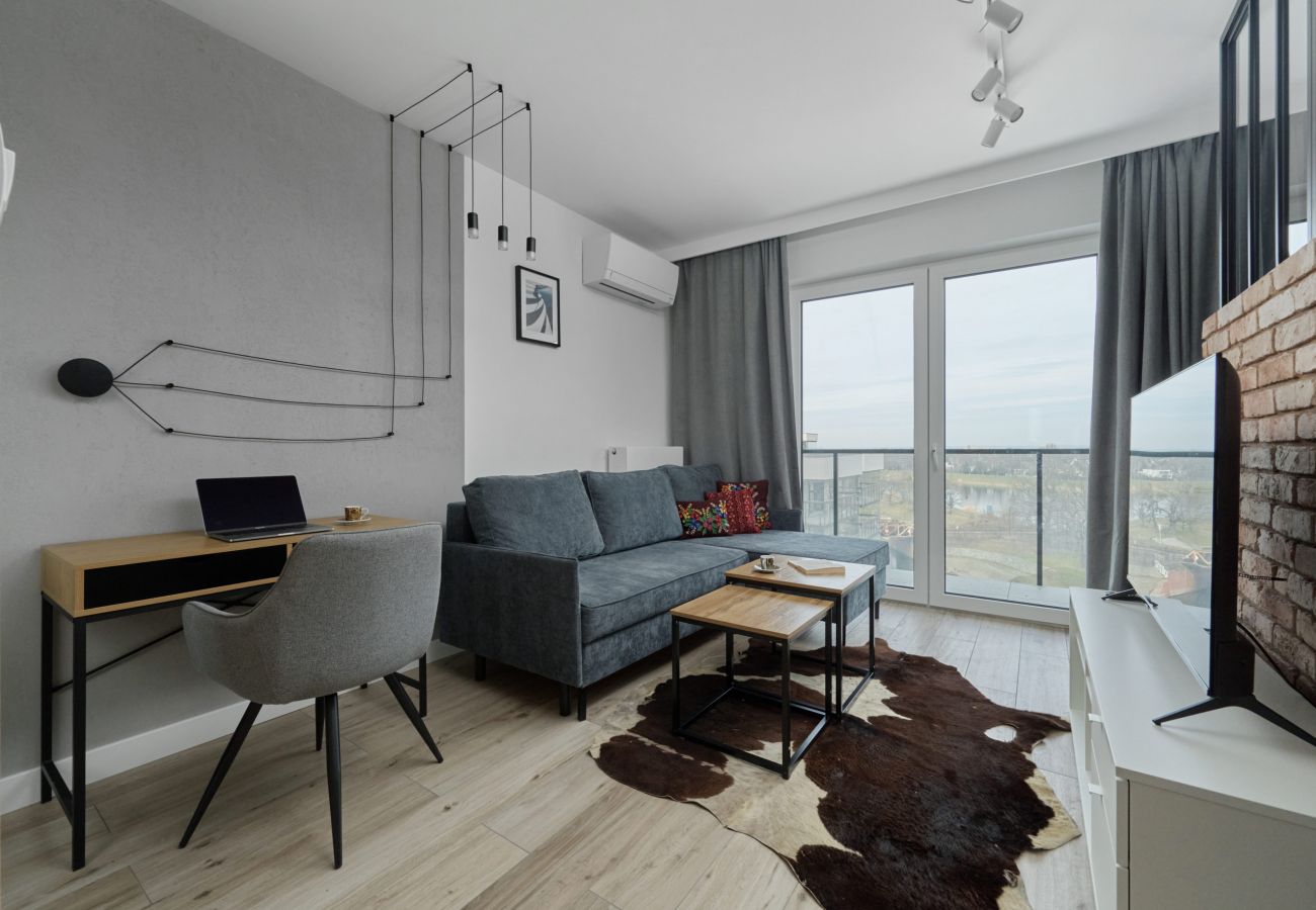 Studio in Wrocław - Wrocław | Jedności Narodowej 248 | Balkon | Parkplatz