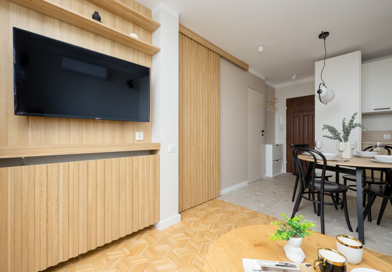 Ferienwohnung in Warszawa - Elegante Wohnung im Herzen von Warschau für 4 Personen mit Klimaanlage