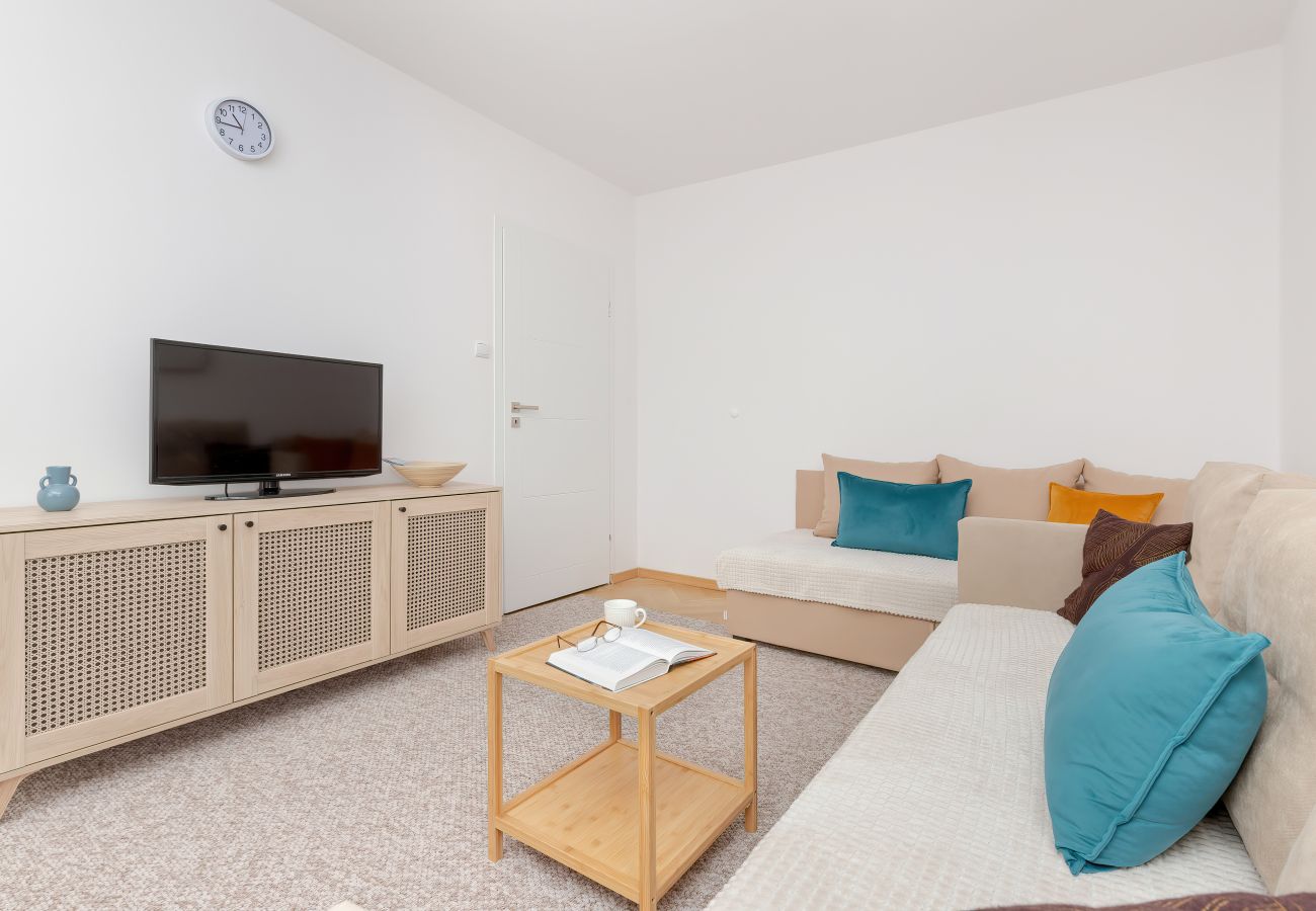 Ferienwohnung in Gdańsk - Jagiellońska 30 | Wohnung in Gdańsk mit 1 Schlafzimmer | 5 Personen | Fernarbeit