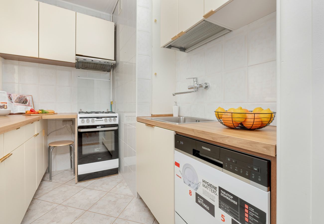 Ferienwohnung in Gdańsk - Jagiellońska 30 | Wohnung in Gdańsk mit 1 Schlafzimmer | 5 Personen | Fernarbeit